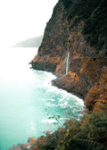 Coastal Waterfall